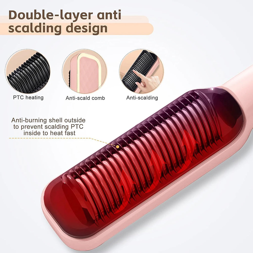 PINK STRAIGHTENER HAIR